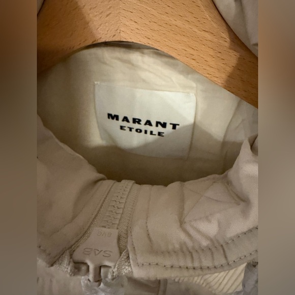 Isabel Marant Olfa Quilted Vest - Ecru size 38 - Picture 7 of 13